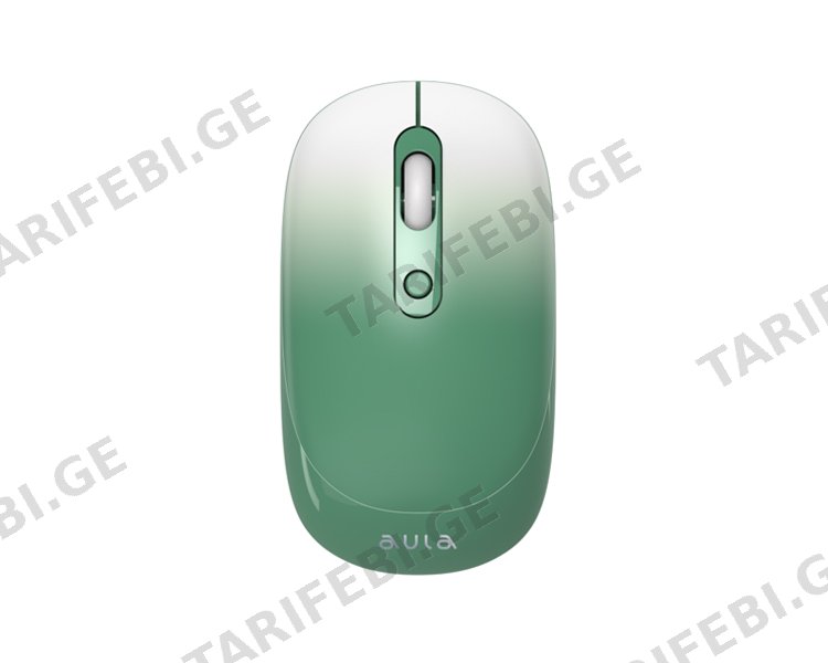 მაუსი AULA AM207 Wireless Mouse Green