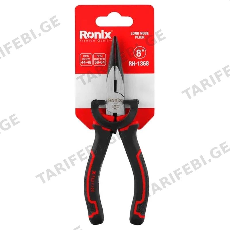 გრძელტუჩა ხელის ინსტრუმენტი RONIX RH-1388 8'' / 200 მმ
