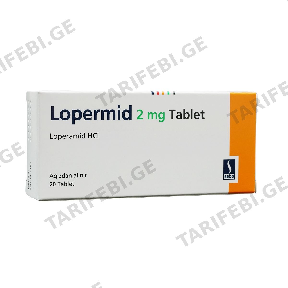 Lopermid - ლოპერმიდი 2მგ 20 ტაბლეტი