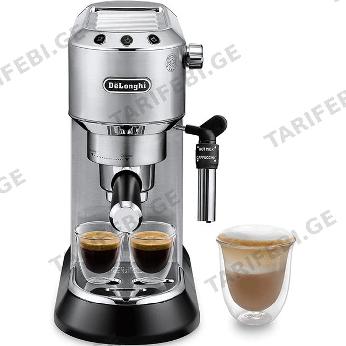 ყავის აპარატი DELONGHI EC685.M (1300 W, 1.1 L) SILVER
