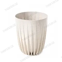 ქოთანი ყვავილის Lamela MIRA ECO wood 250 6,2ლ თეთრი
