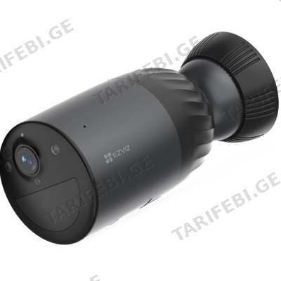 ვიდეო კამერა,,Ezviz,WiFi,Bullet,CS-BC1c-R100-2F8WFL,Battery Capacity 10400 mAh