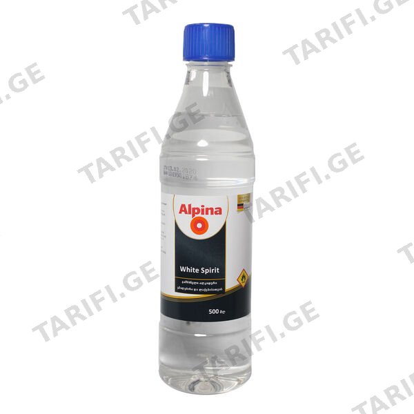 0.5 ლ სინთეთიკური გამხსნელი ALPINA