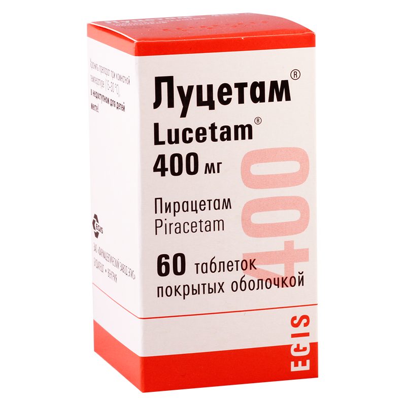 ლუცეტამი 400მგ #60ტ