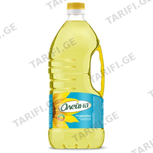 ზეთი მზესუმზირის /ოლეინა/ 1.8ლ