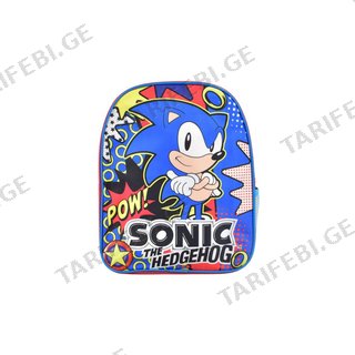 ზურგჩანთა "sonic" თემატიკით