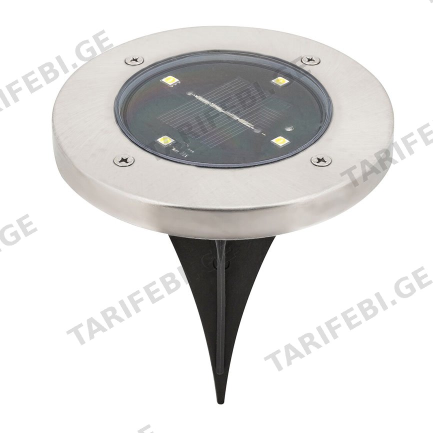 სანათი ბაღის Rabalux Dannet 0.24W IP44 7975 3000K 20Lm შავი ქრომი