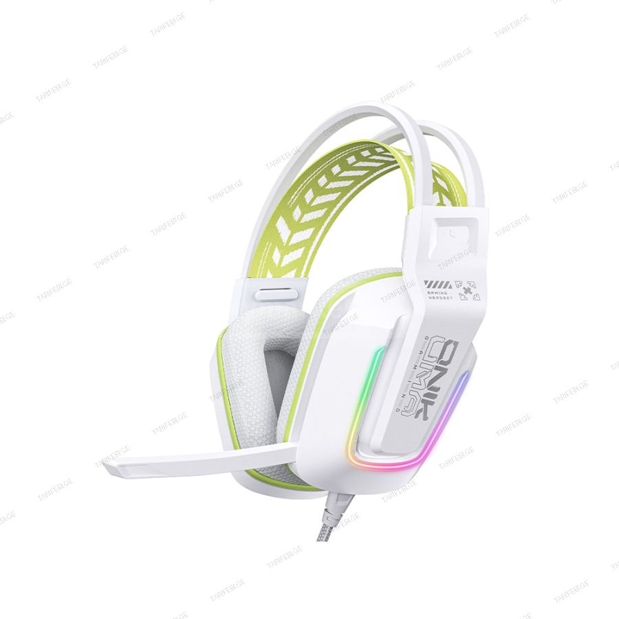 Onikuma X13 Gaming Headset White (Wired Multi-Platform Compa