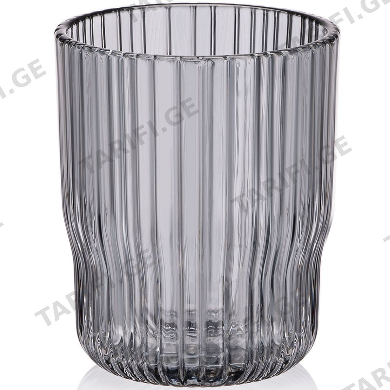 წვენის ჭიქების ნაკრები ARDESTO AR2630SG GRAPHITE LOW GLASSES SET (300 ML, 2 PCS)