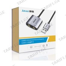 Jasoz T-G169 USB SOUND CARD/ Audio Adapter to 3.5mm აუდიო გადამყვანი