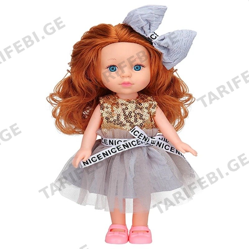 სათამაშო თოჯინა პრინცესა GOLDEN CHILD RED HAIR PRINCESS GH-H04-33 29 სმ