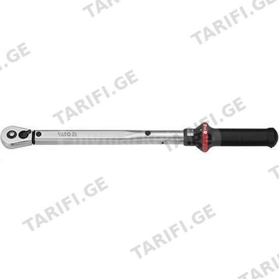 (1/2"-80-400Nm) დინამომეტრული ქანჩის გასაღები YATO YT-0