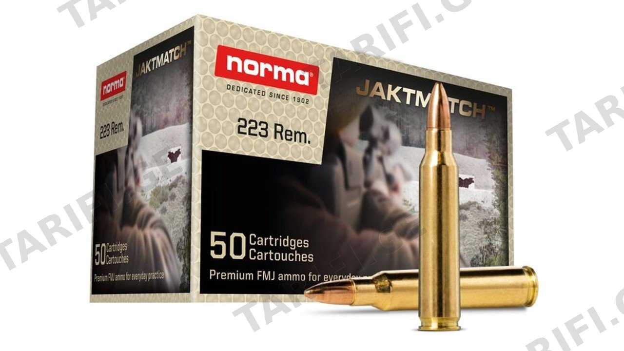 223 REM NORMA FMJ JAKTMATCH 55GR