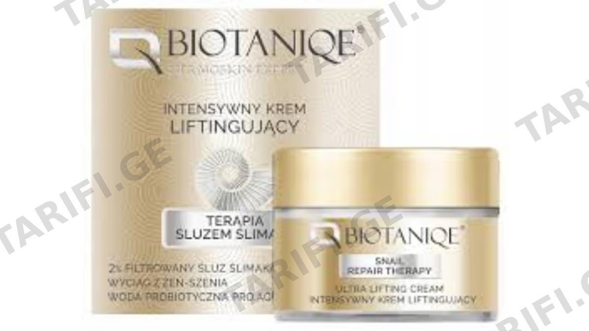 ბიოტანიკი სახის კრემი 0361 Snail Repair Therapy ულტრა ლიფტინგ დღე/ღამე 50+ 50მლ *