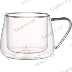 ჭიქა ორმაგი მინის Ronig 2 ც 320 მლ
