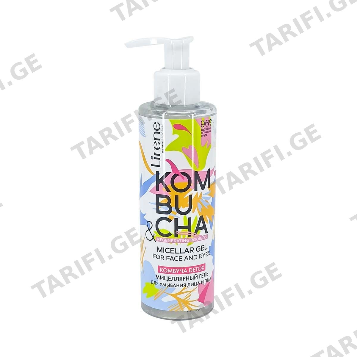 მიცელარული გელი Kombucha 3037 ლირენე - Lirene