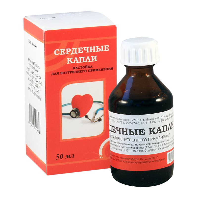 გულის წვეთები 50მლ ფლ