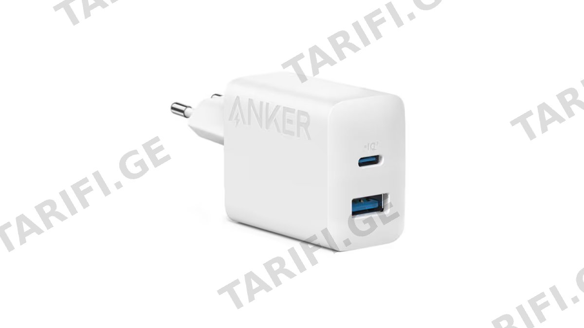Anker 312 20W Wall Charger Two Ports A2348 A2348G21