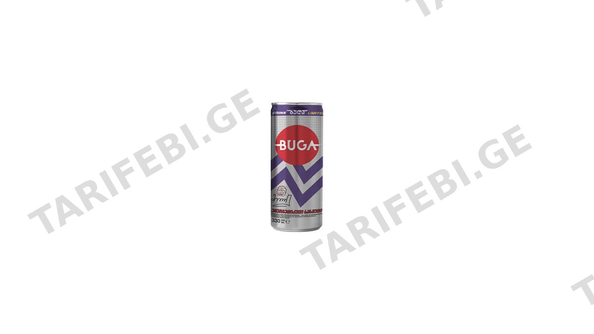 ბუღა ენერგეტიკული სასმელი 0.25 ლ