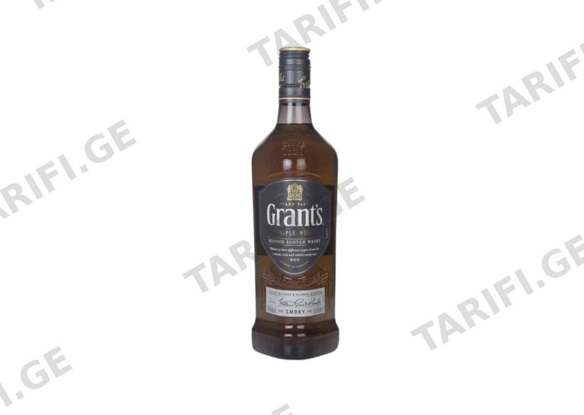 შოტლანდიური ვისკი Grant's Smoky - 0.7L