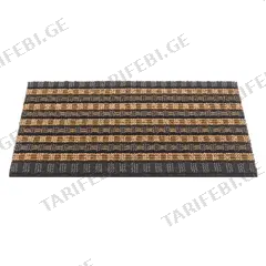 ფეხსაგები Quadro scrape natural 40x60