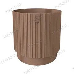 ქოთანი ყვავილის FORM PLASTIC Mika Cyli Petit 26 Eco Wood natural wood
