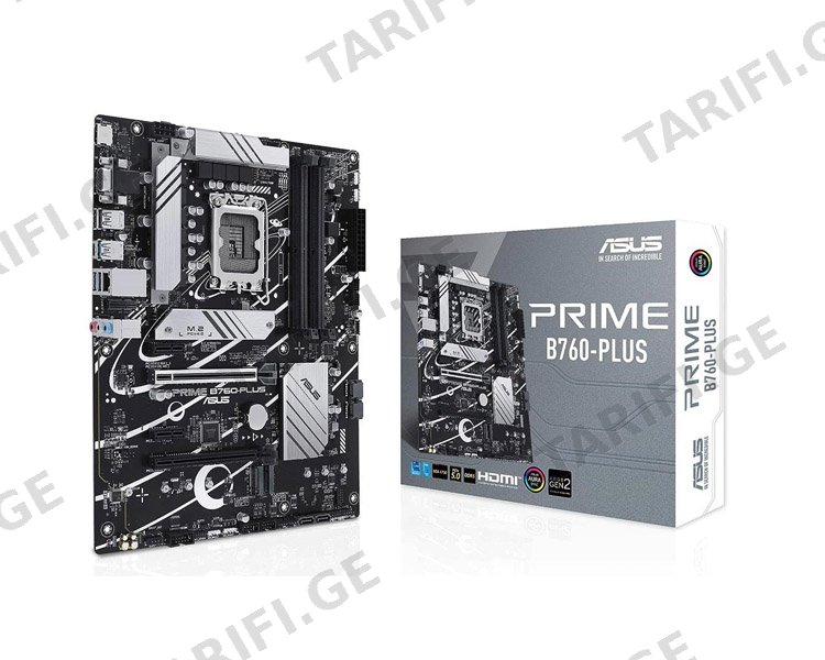 დედა დაფა Asus PRIME B760-PLUS 4DDR5 LGA1700 – 90MB1EF0-M1EAY0