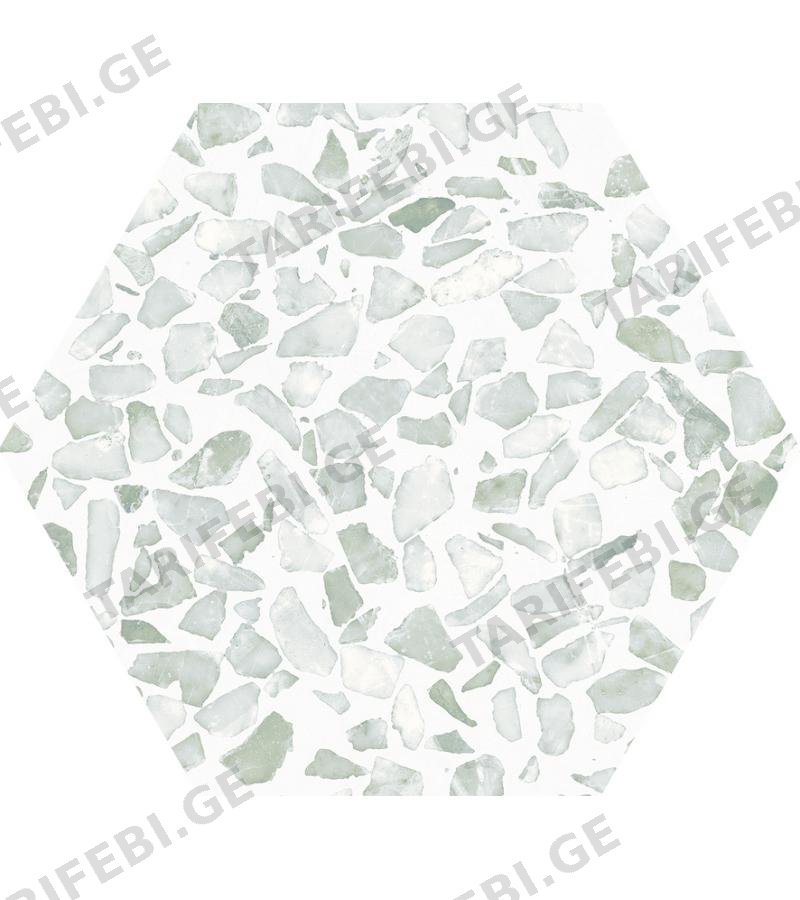 კერამ. ფილა RIAZZA HEX GREEN 23.2X26.7 CIFRE S.L.