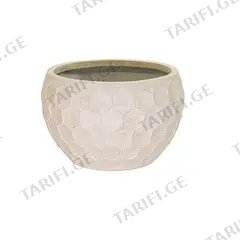 კერამიკული ქოთანი Mega Collections Yara Bowl Low Desert D42.5H27
