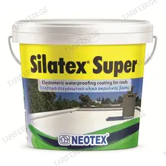 ჰიდროიზოლაცია Neotex Silatex Super 12 კგ white