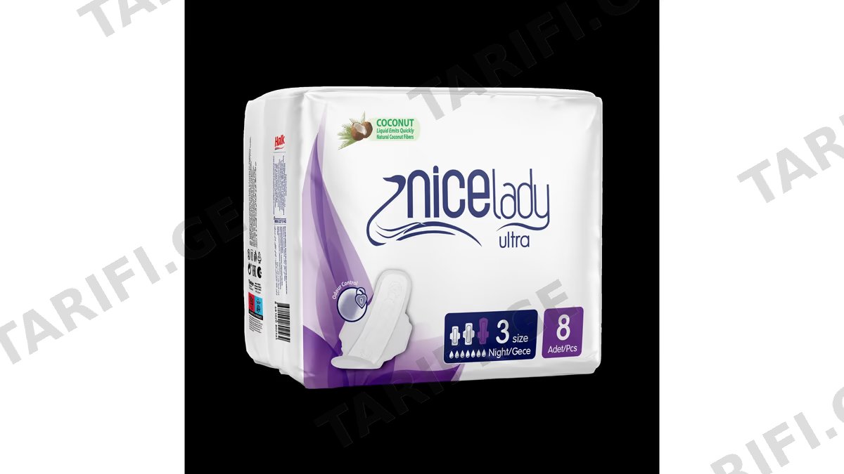ნაის ლედი ჰიგიენური საფენი 2588 Ultra Night 7წვ.N8 *