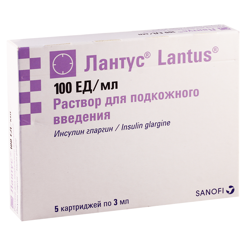 ინსულ-ლანტუსი100ე/მლ3მლ#5კარტ