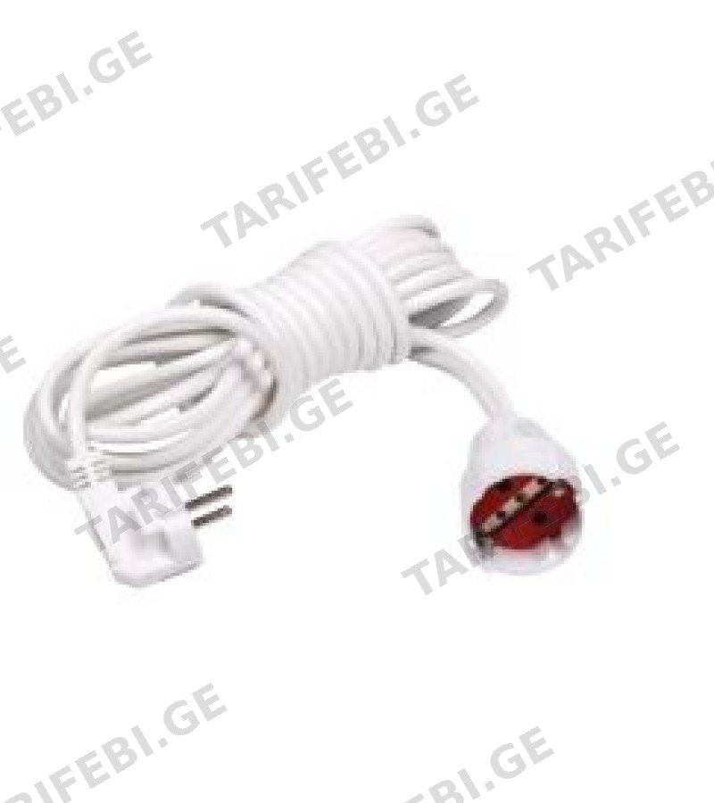 ელ გამაგრძელებელი 5 მ თეთრი # 003-003-0005-00-00 (3*1) TEB ELEKTRIK