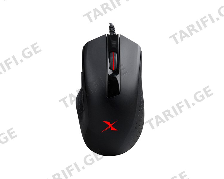 მაუსი A4tech Bloody X5 MAX RGB Gaming Mouse Stone Black