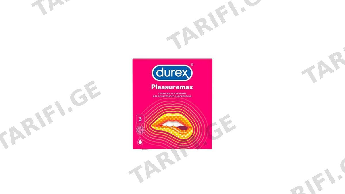 DUREX პრეზერვატივი 3ც