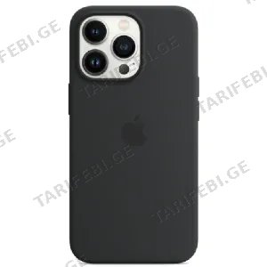Apple iPhone 13 Pro Silicone case with MagSafe – Midnight