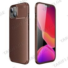 კარბონის ქეისი iPhone 13 Focus Carbon Case - ყავისფერი