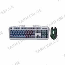 Bosston 8350 Gaming კლავიატურა + მაუსი