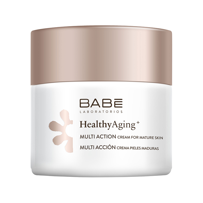 ბაბე-HEALTHY AGING ანტიასაკობრივი სახის კრემიმულტიაქტიური 50მლ