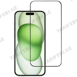 Glass Pro+ Full Screen Tempered Glass Apple iPhone 15