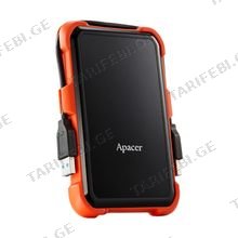 Apacer AC630 1TB USB 3.1 დარტყმაგამძლე გარე მყარი დისკი