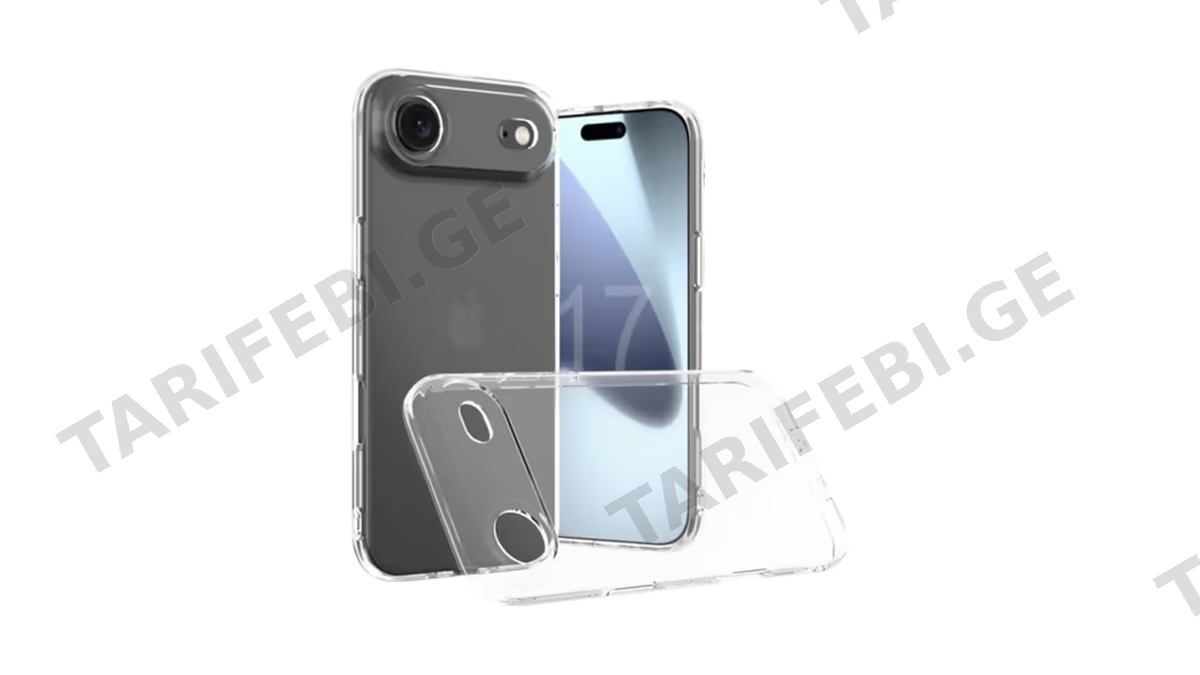 iPhone 17 Air გამჭირვალე ქეისი