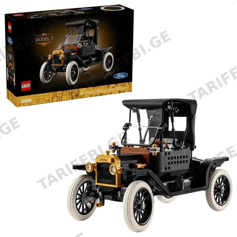 კონსტრუქტორი LEGO ICONS 11376 FORD MODEL T 1060 ნაწილი
