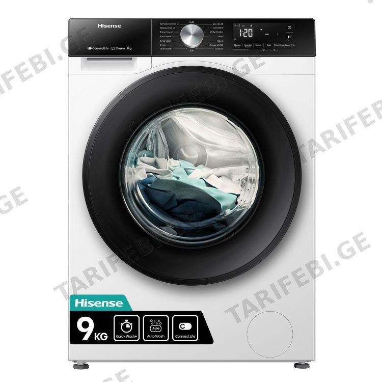 სარეცხი მანქანა Hisense WF3S9043BW1
