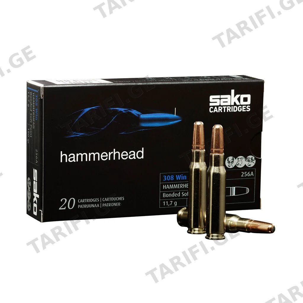 SAKO 308 WIN HAMMERHEAD 180GR