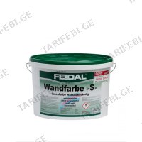 (10ლ) ინტერიერის წყალემულსიური საღებავი FEIDAL WANDFARBE S