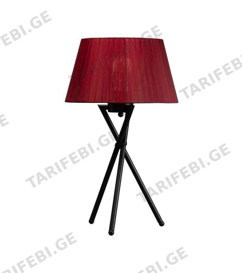 მაგიდის სანათი #ML-9 ML1-T-8148/Red წითელი