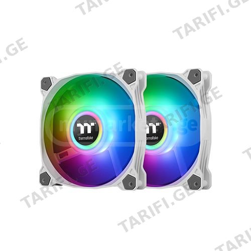 ქეისის გაგრილება - Thermaltake Pure Duo 12 - 2x120 Fan ARGB