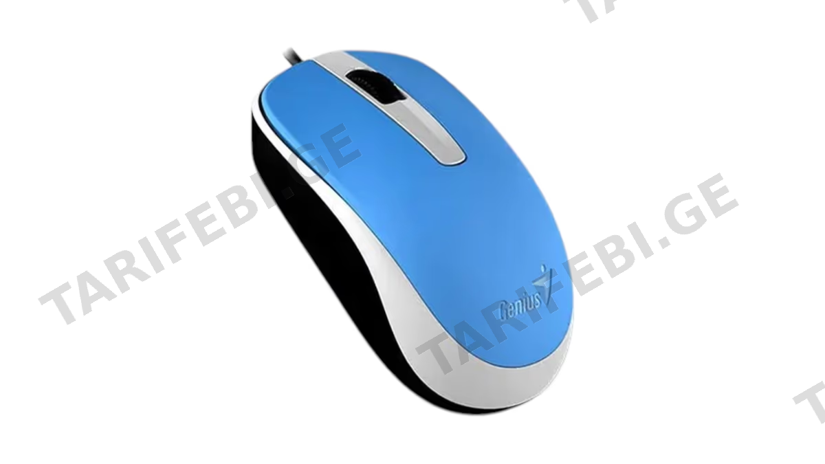 Genius DX-120 მაუსი სადენით ლურჯი (50999)