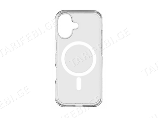 Cellularline Gloss Mag, Cover Magsafe Per Iphone 17 ,Trasparente